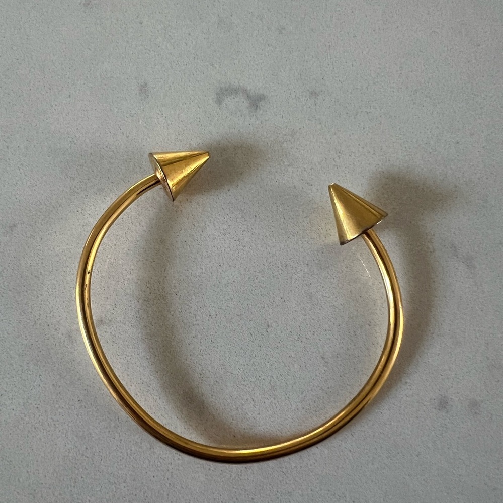 CC Skye Gold Open Cuff Bracelet